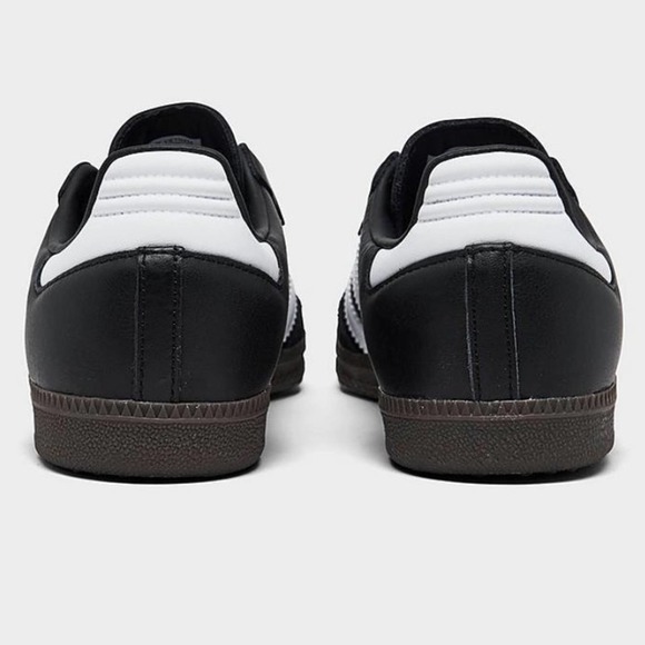 Adidas Samba OG Retro Leather Sneakers Black White Size WOMEN'S 7.5 - Picture 11 of 13
